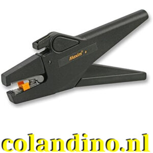 Maxim Striptang voor gebruik met kabels, kleur zwart, 20 mm, hoogte 100 mm, stripvermogen 6 mm², gewicht 210 g, grootte van het draadoppervlak max. 6 mm², draadgrootte min. 0,08 mm²