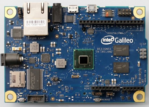 Intel Galileo 1 bordje