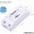 Sonoff Basic Wifi Schakelaar 10A - 2200W Wifi Relais Module