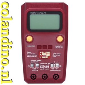 ESR02PRO, componententester in behuizing