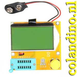 LCR-T3, componententester op print