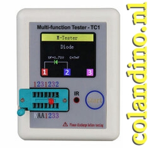 LCR-TC1, componententester in behuizing