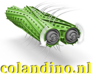 De rubberborstels van de iRobot Roomba E5