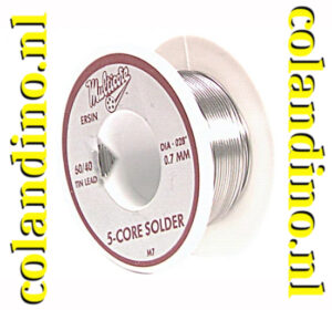 Ersin Multicore M7 5 Core Solder 60/40 0.7mm Diameter