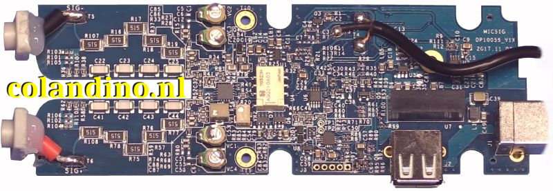 Het interne van de DP20003 van Micsig.