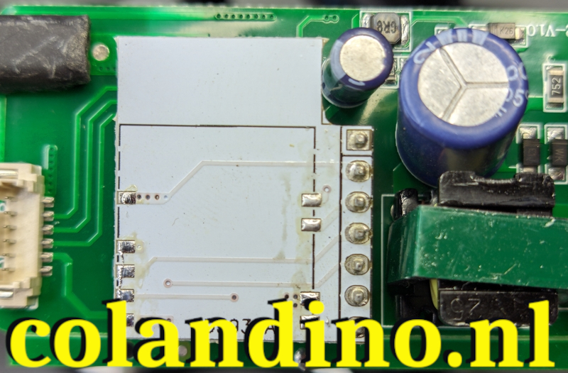 De Tuya module is verwijderd