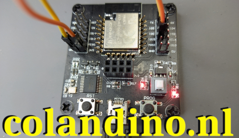 Het is nu tijd om de vervangende module te flashen met de firmware die u gaat gebruiken.