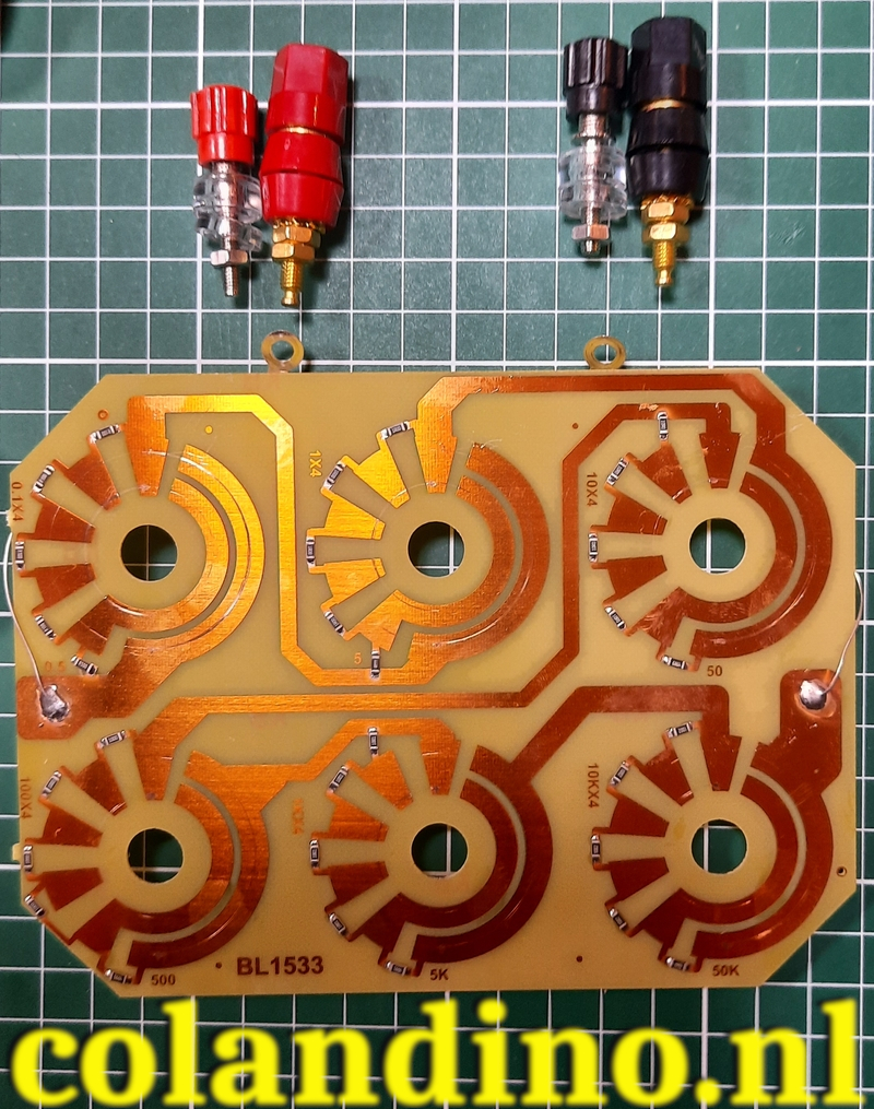 Vervangen van de connectoren.