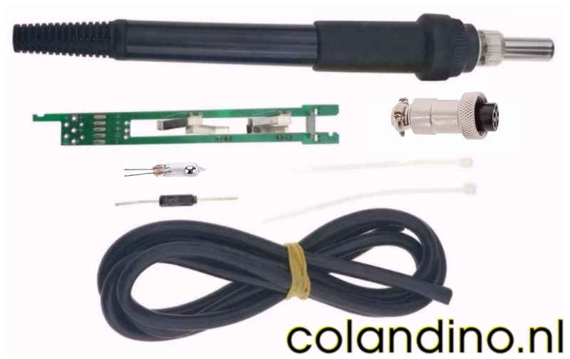 Een bouwpakketje van een handvat.