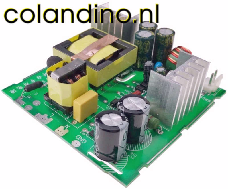 Eén versie van de voedingsprint van KSGER.