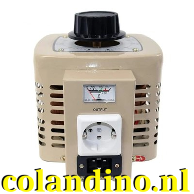 Variac TDGC2-0,5Kva 2a