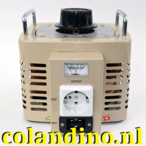 Variac TDGC2 3Kva regelbare transformator 12A 3000W