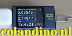 De FNB58 USB meter.