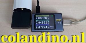 Een goedkope ‘1 A’ lader... Oeeps! 