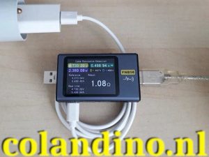 Teveel weerstand in deze kabel. 