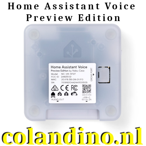 Home Assistant Voice Preview Edition