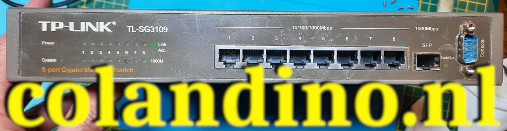 TP-Link TL-SG3109 8 poorts switch