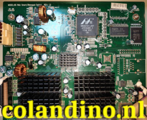 Mainboardprint van de TP-Link TL-SG3109