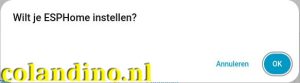 Wil je ESPHome instellen?