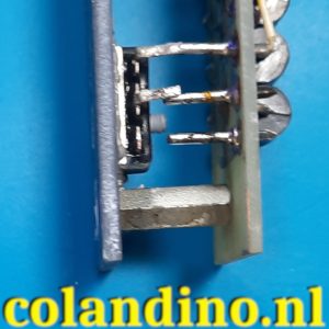 Het gebroken pootje van de TIP3055