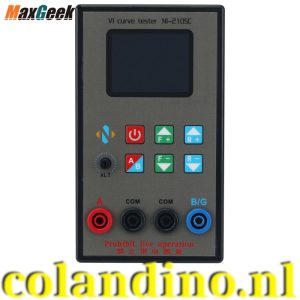 Maxgeek NI-210SC tweekanaals VI curve tester