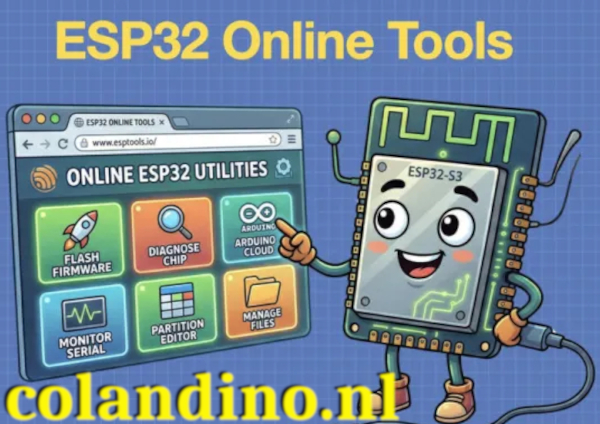 ESP32 tools online - Introductie