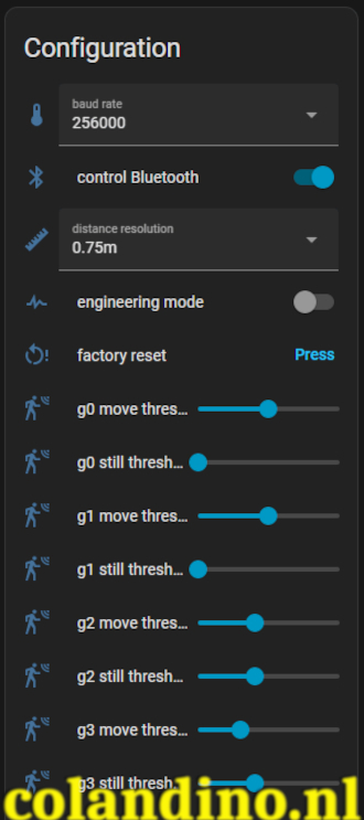 LD2410C Radar aanwezigheidssensor in Home Assistant