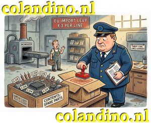 Importheffing maakt recht op reparatie kapot, elektronica gaat weer de oven in....